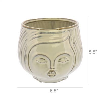 Pucker Up Ceramic Vase