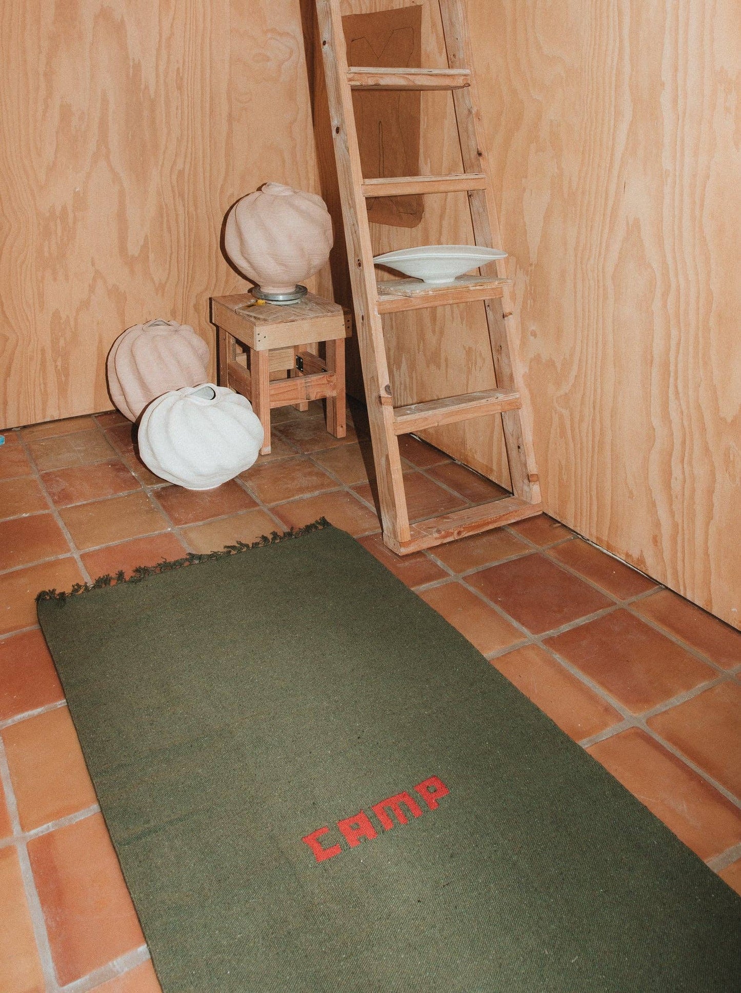Recycled Yarn Camp Rug