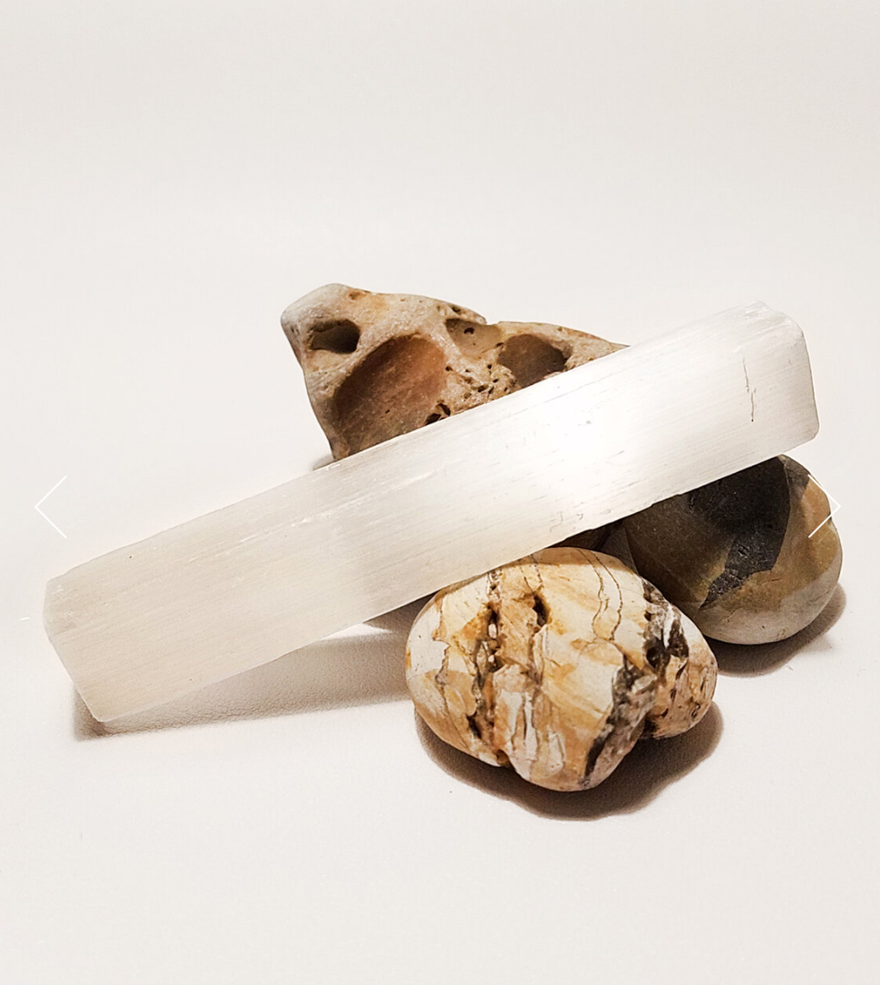 Selenite Crystal Wand