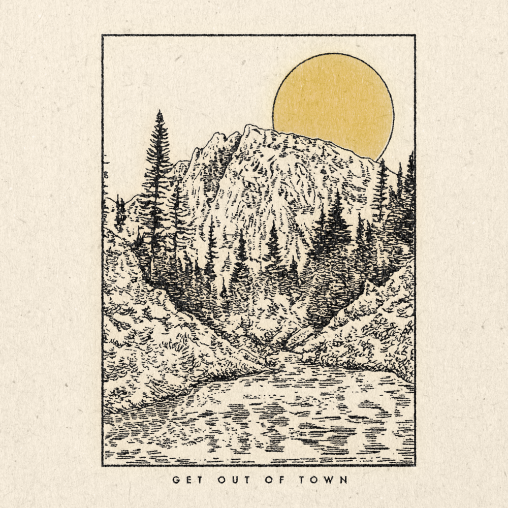 'Get Out Of Town' Print