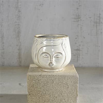Pucker Up Ceramic Vase