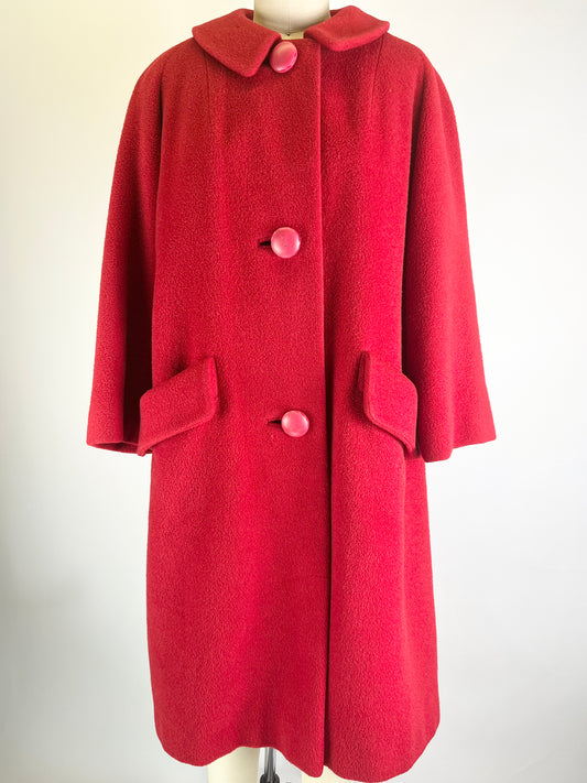 1950s Red Coat