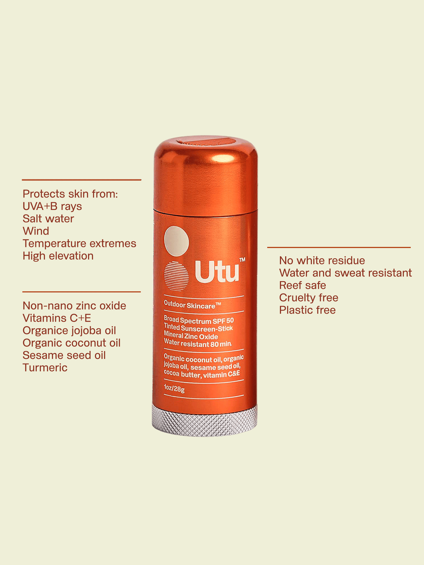 SPF50 Moisturizing Sunscreen Stick