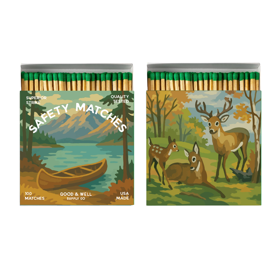 Canoe & Deer Safety Matches