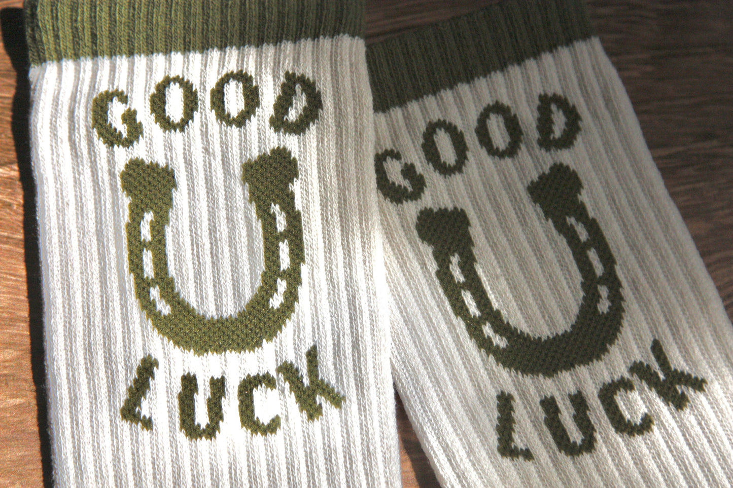 GOOD LUCK Socks