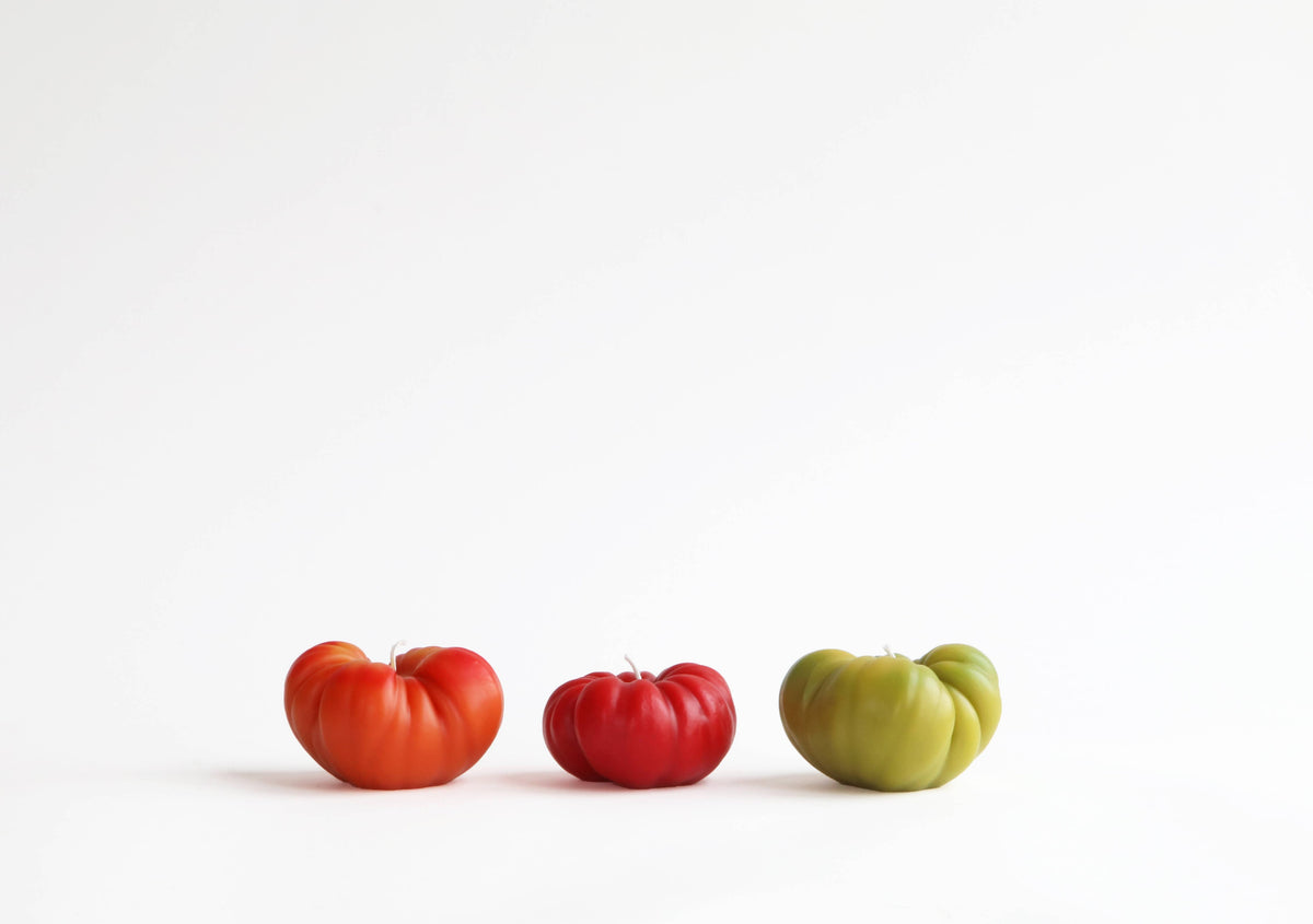 Heirloom Tomato Beeswax Candle