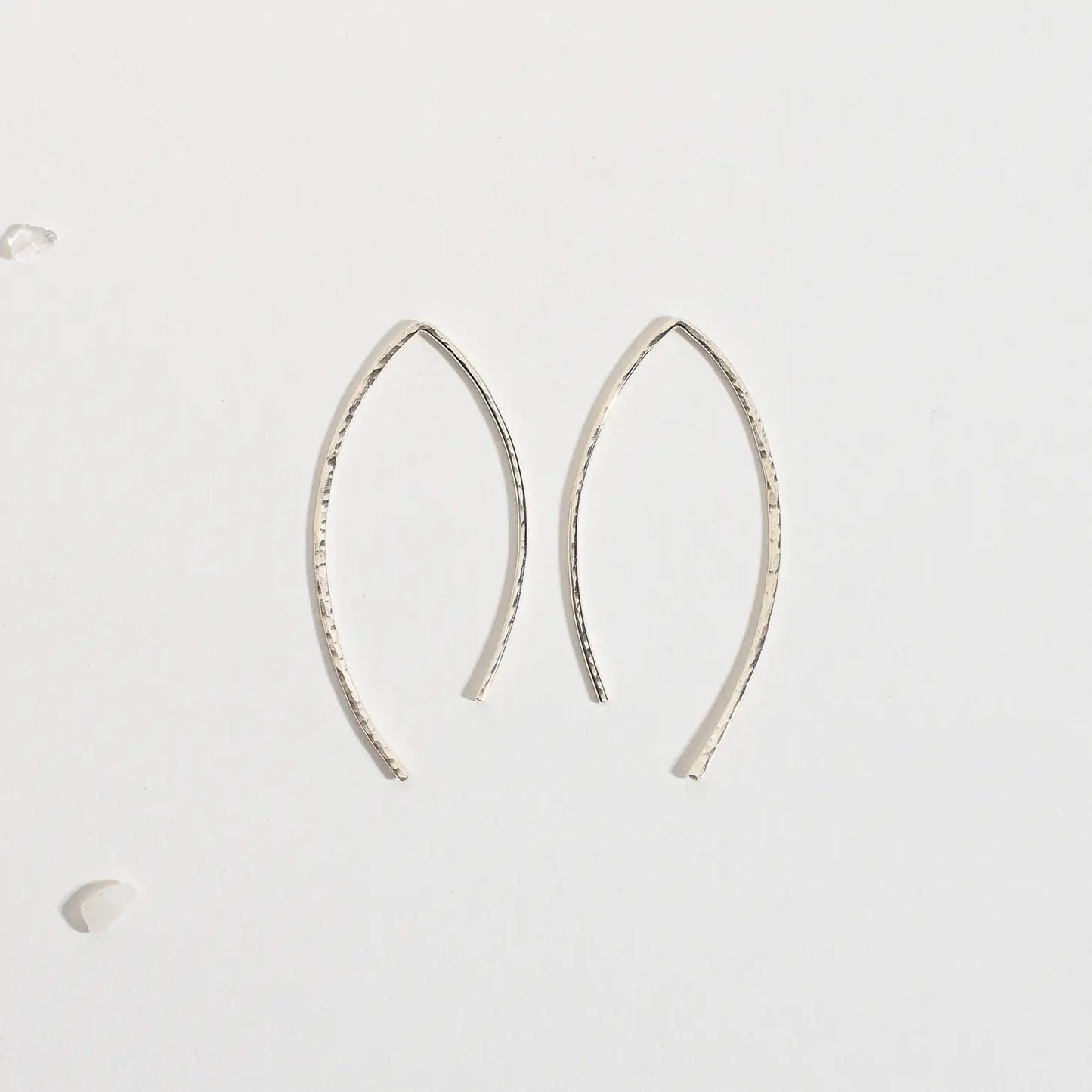 Large Arc Threader Earrings