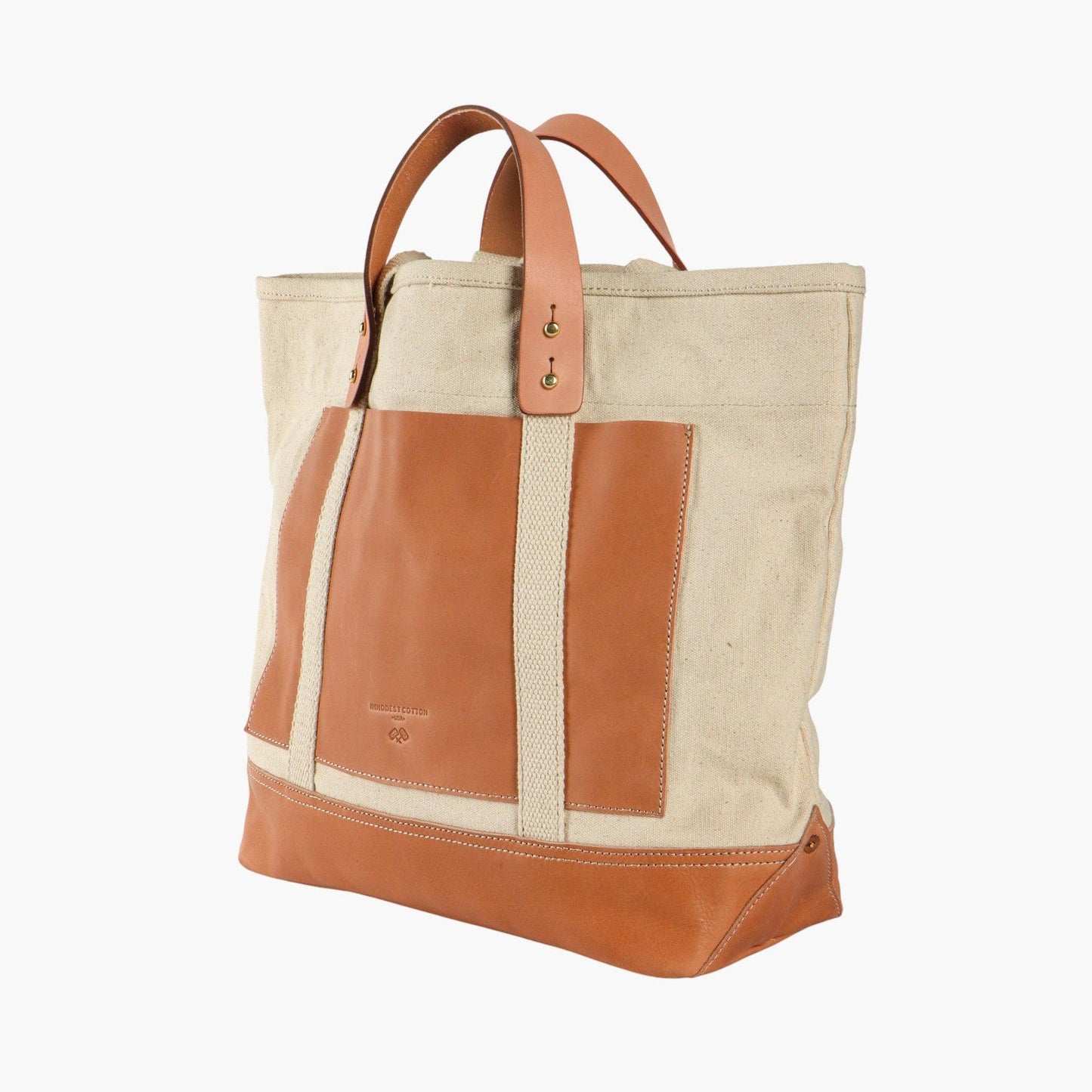 Editor Tote | Natural + Tan