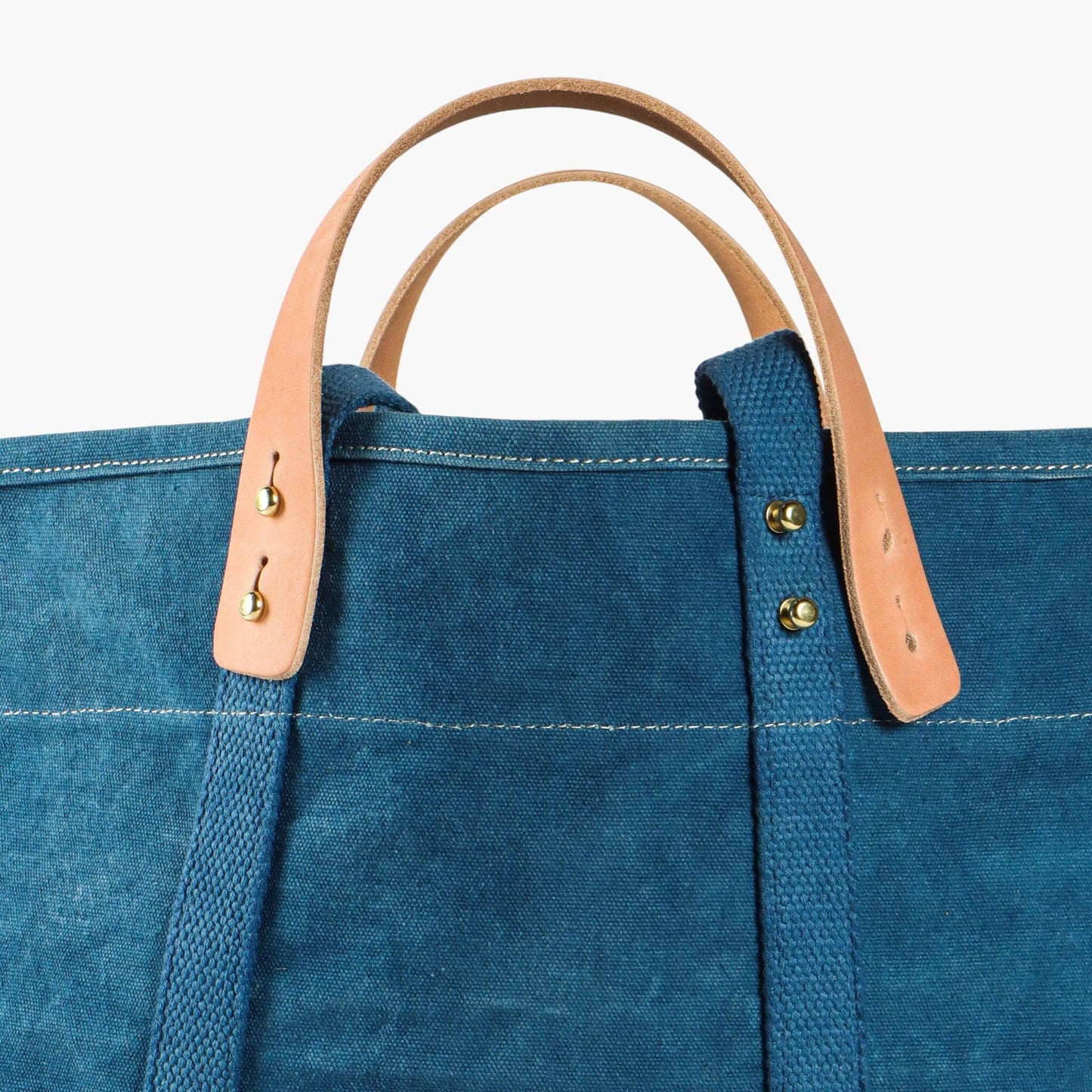 Small East West Tote | Indigo