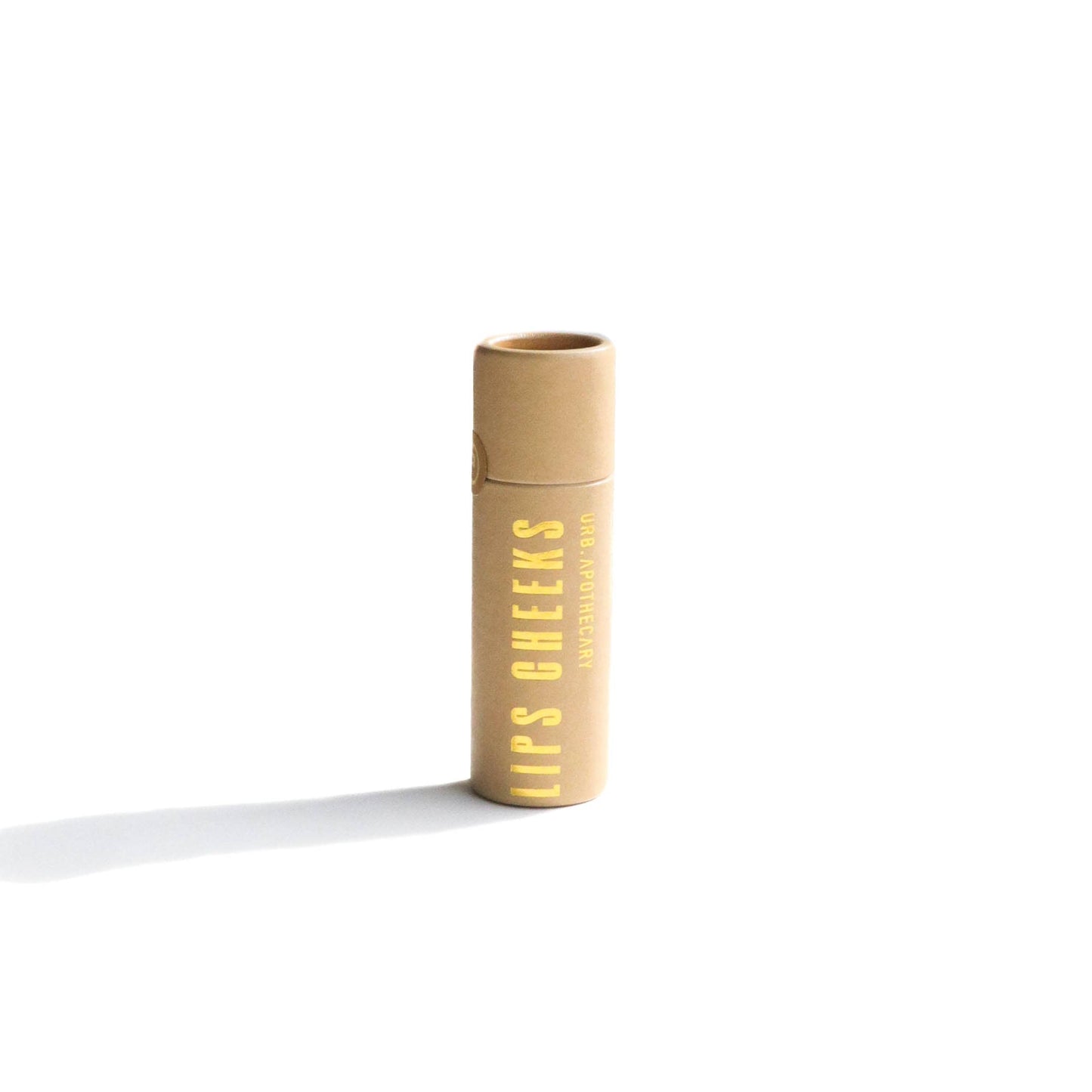 LIPS CHEEKS TINT IN BIODEGRADABLE TUBE - MINIMALIST MAKEUP: BEESWAX