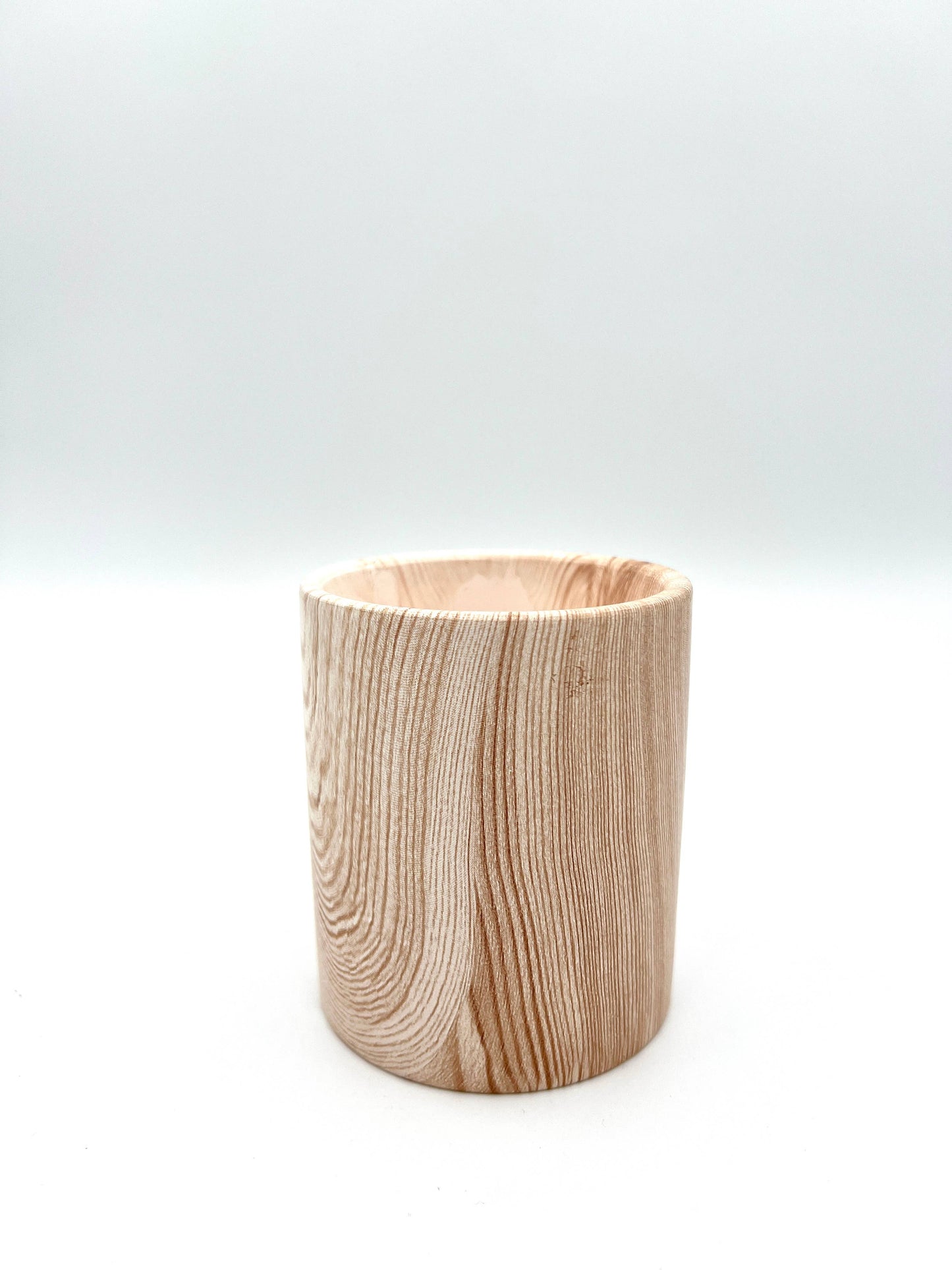 Ceramic Wood Hinoki Scented Candle