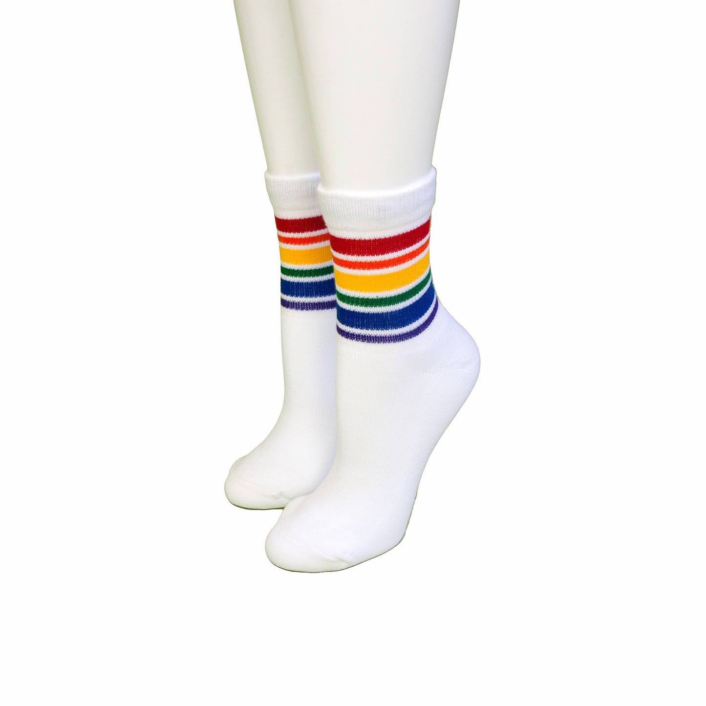 Athletic Rainbow Pride Socks