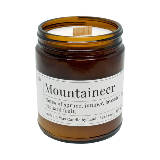 8 oz Mountaineer Soy Candle
