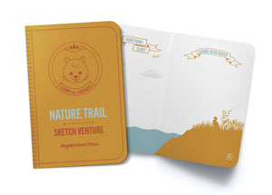 Nature Trail Sketch Journal - Guided Adventure with Prompts