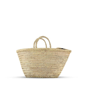 French Market Basket S- Straw bag- Tote bag